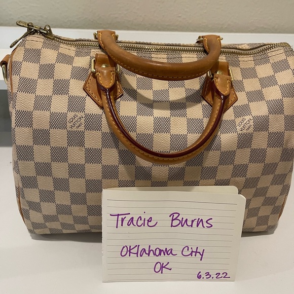 Louis Vuitton Handbags - Speedy B 30 Damier Azure